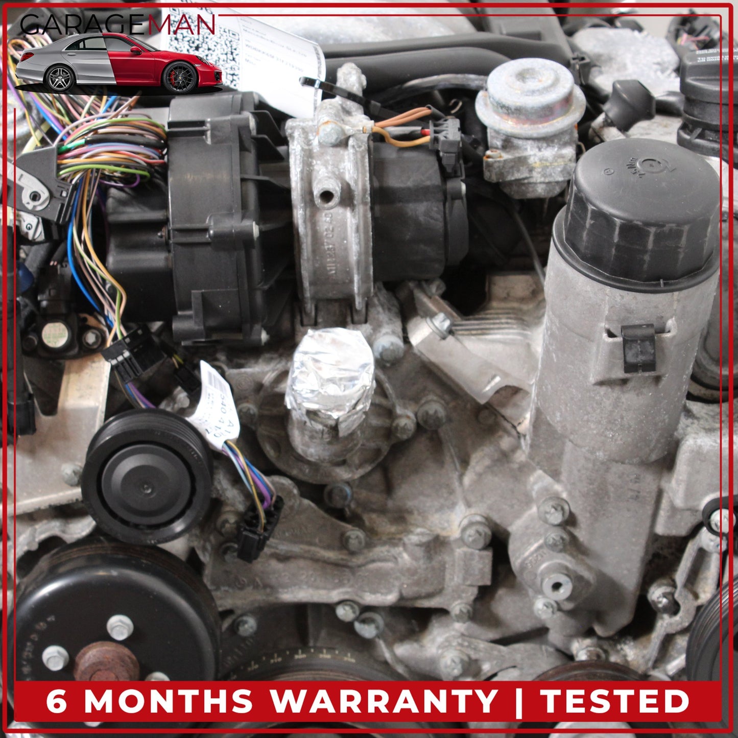 1998-2005 Mercedes R170 SLK320 RWD 3.2L V6 112947 Engine Motor Assembly OEM 178K