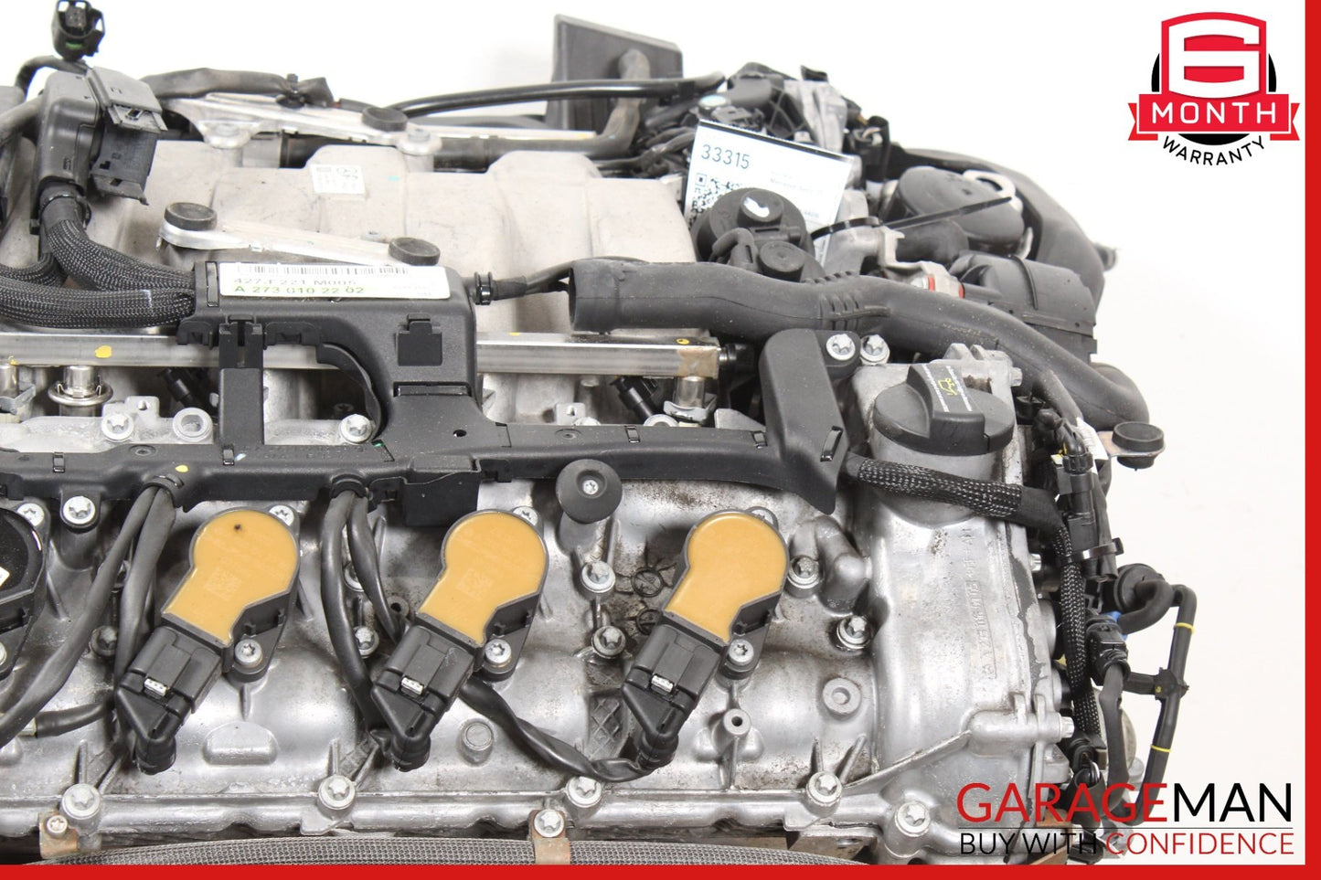 2007-2011 Mercedes-Benz S550 W221 AWD 5.5L Engine Motor 273968 30 148802 118686 Miles OEM