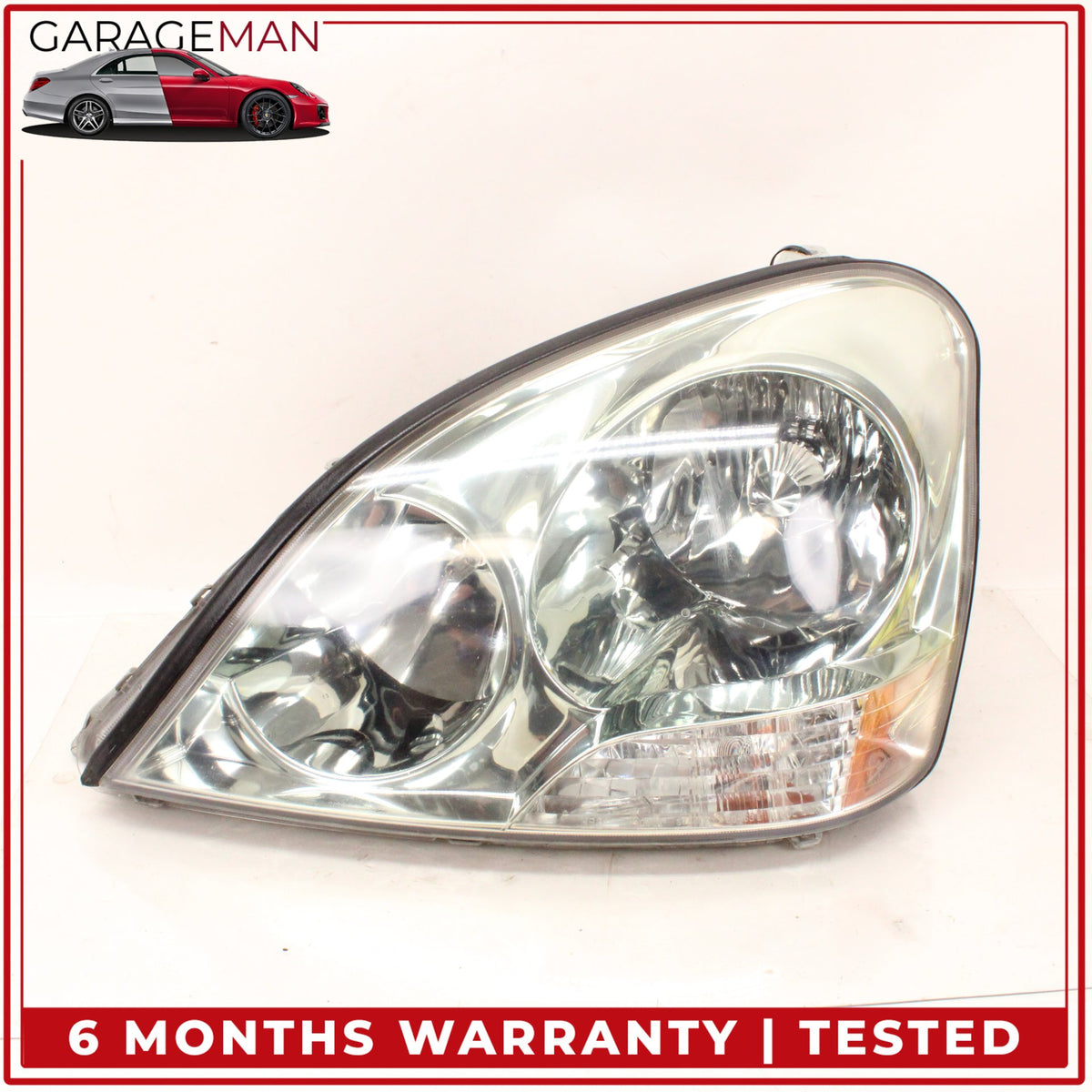 2001-2003 Lexus LS430 XF30 Front Left Side Xenon Head Light Lamp 8117050221 OEM