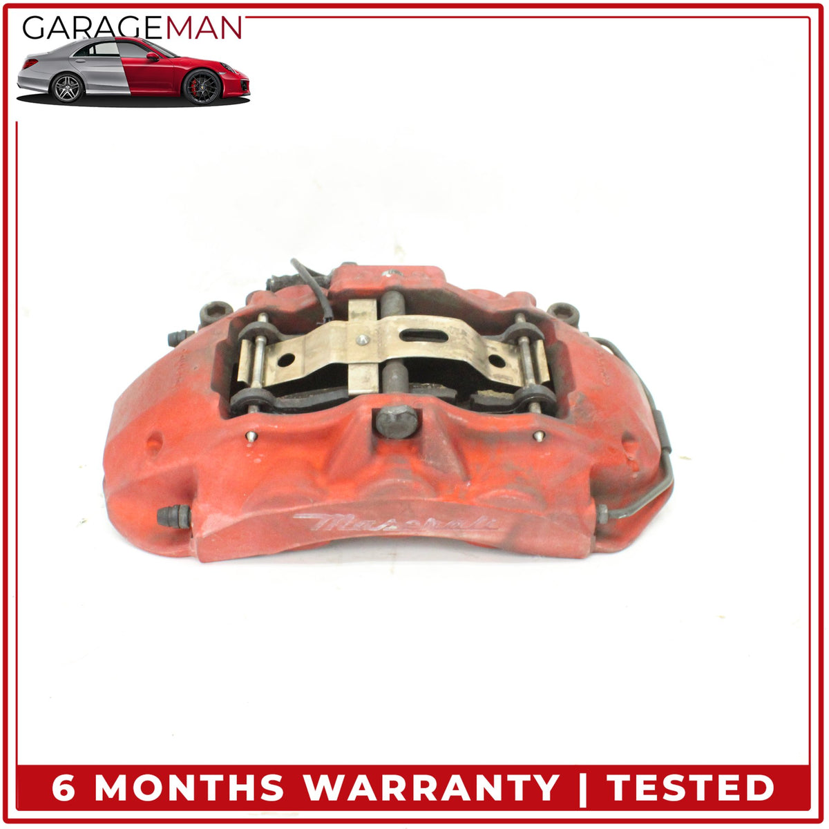 2008-2019 Maserati GranTurismo Front Left and Right Brake Caliper Set Brembo OEM