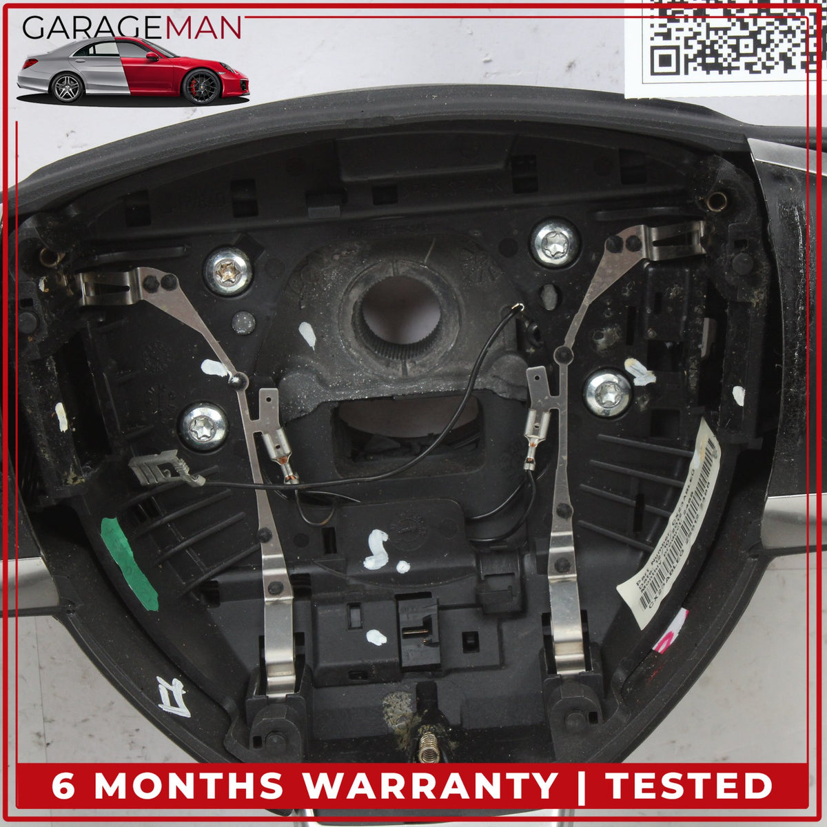 2012-2015 Jaguar XF X250 Front Left Side Steering Wheel w/ Paddle Shifters OEM