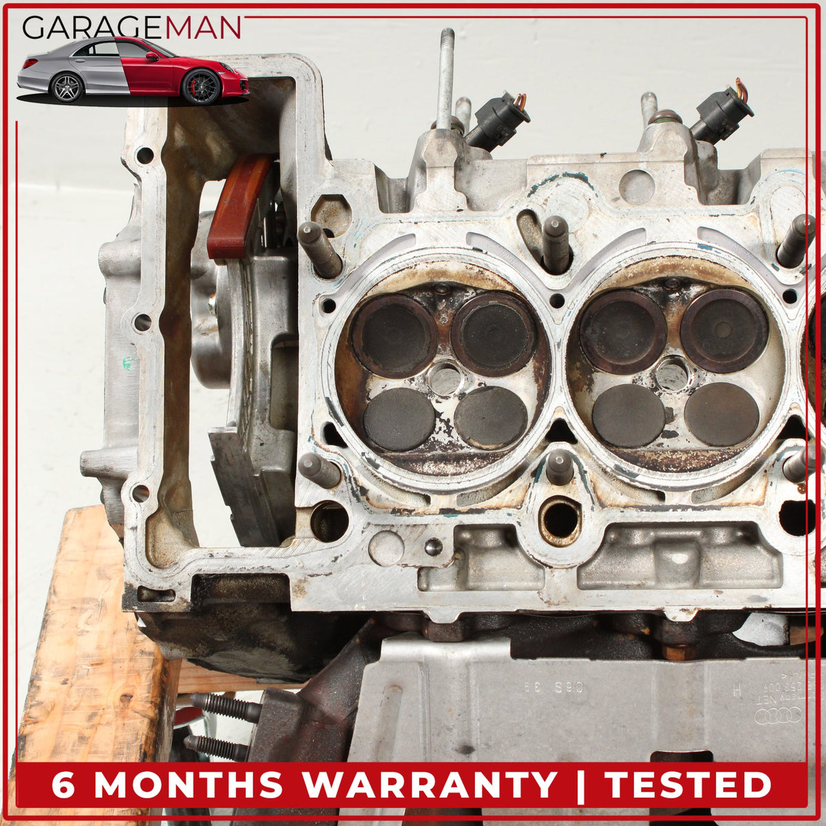 2010-2018 Audi A6 A7 Q5 VW Touareg 3.0L Left Side Cylinder Head 06E103403M OEM