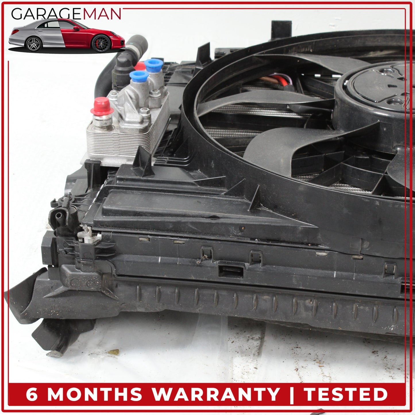 2017-2022 Mercedes W213 E300 Engine Radiator Cooling Fan Assembly 0999061401 OEM