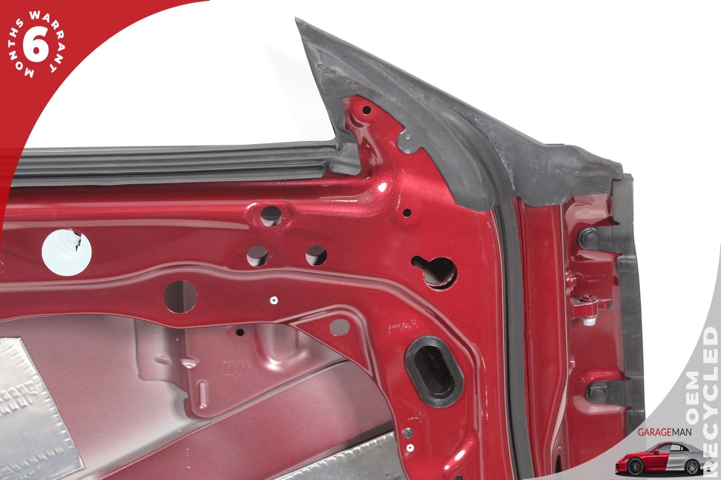 2012-2018 Mercedes W218 CLS550 Front Left Driver Side Door Shell Red OEM