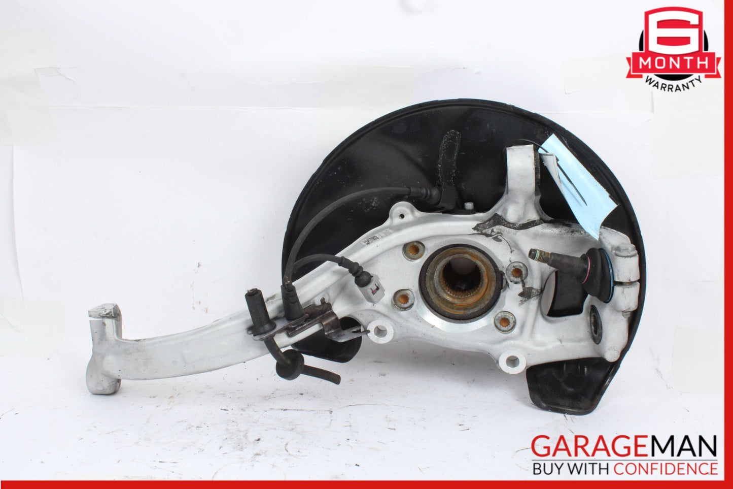 2009-2018 Audi A6 C7 Sedan Front Left Spindle Knuckle Wheel Hub 4G0407241