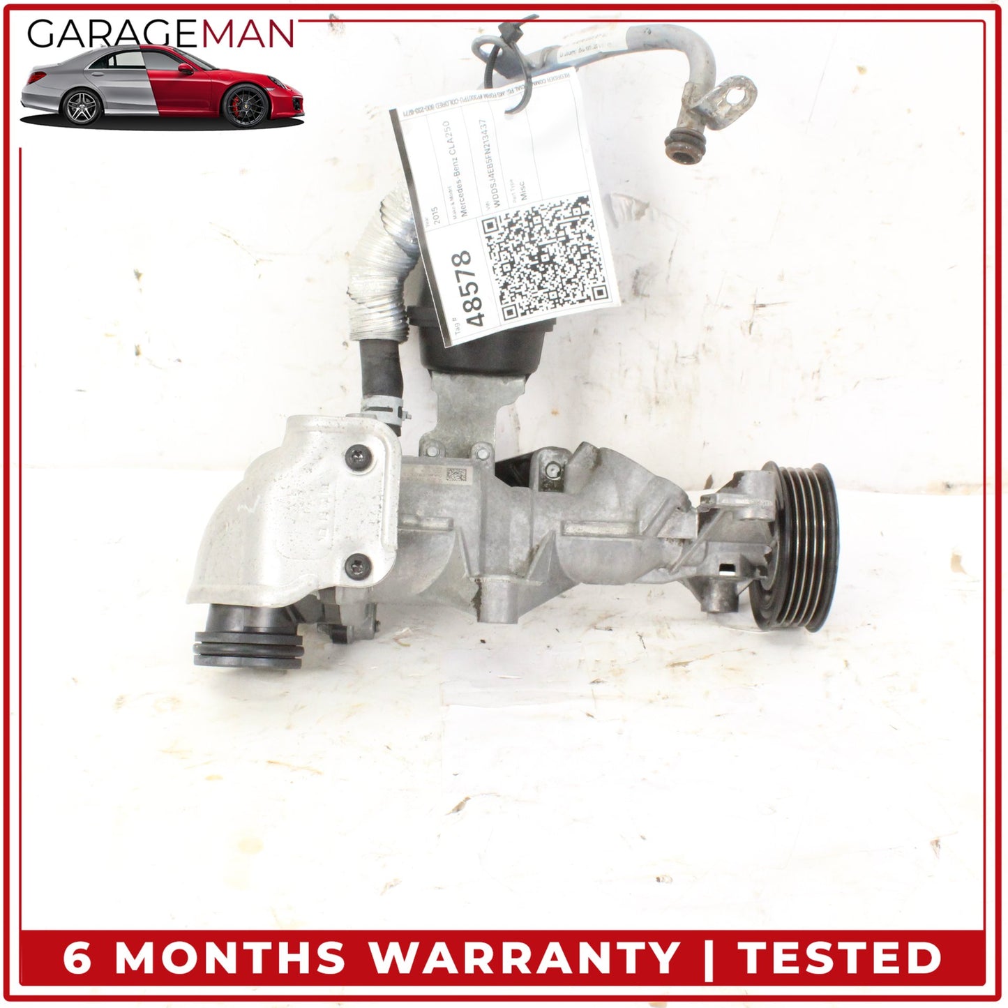 2014-2019 Mercedes W117 CLA250 Engine Coolant Motor Water Pump 2702000601 OEM
