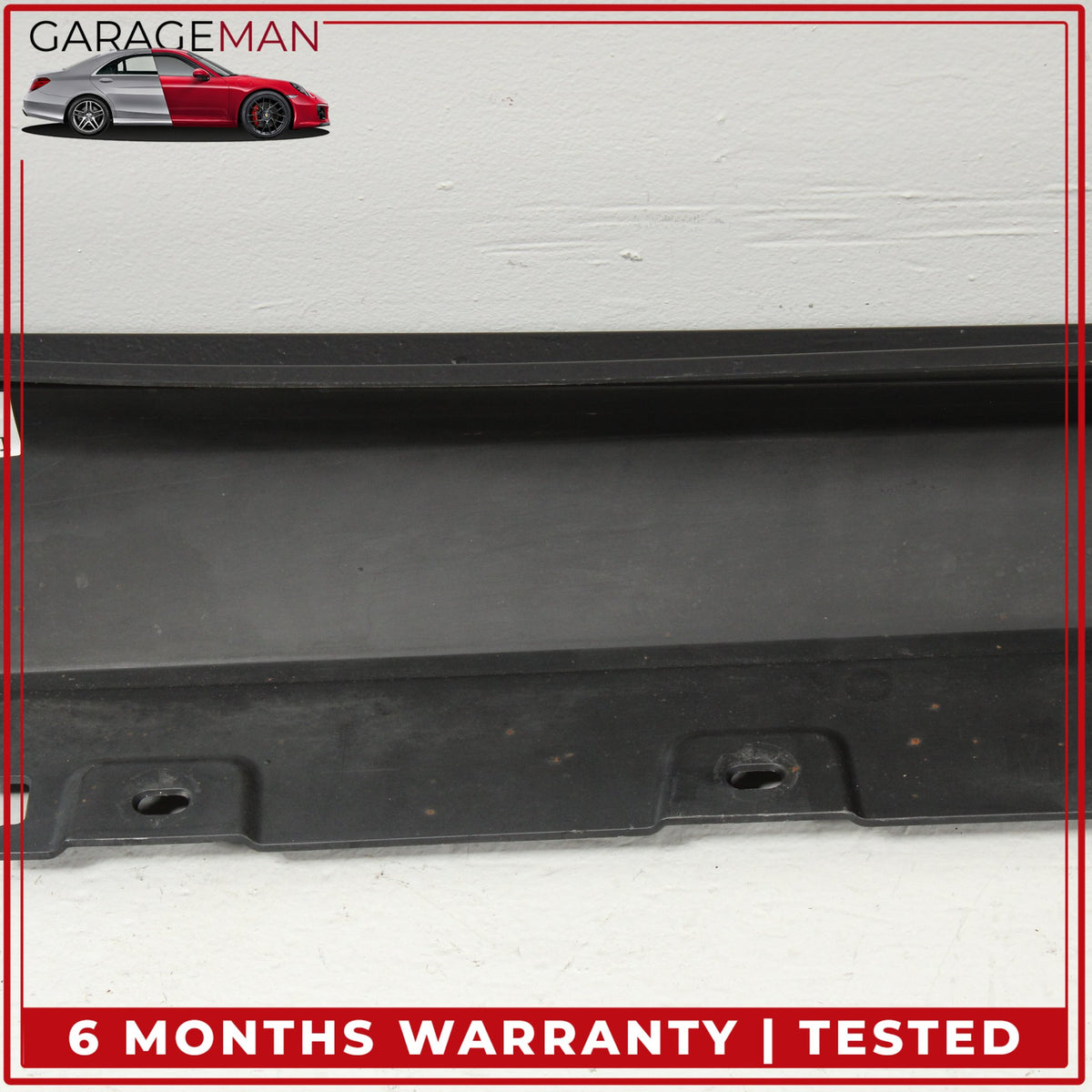 2013-2019 BMW 650i 640i F06 Left Side Skirt Rocker Panel Black 8052655 OEM