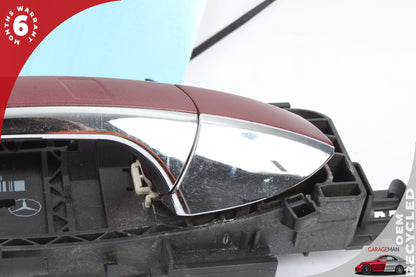 2012-2018 Mercedes W218 CLS550 Right Passenger Side Exterior Door Handle Red OEM