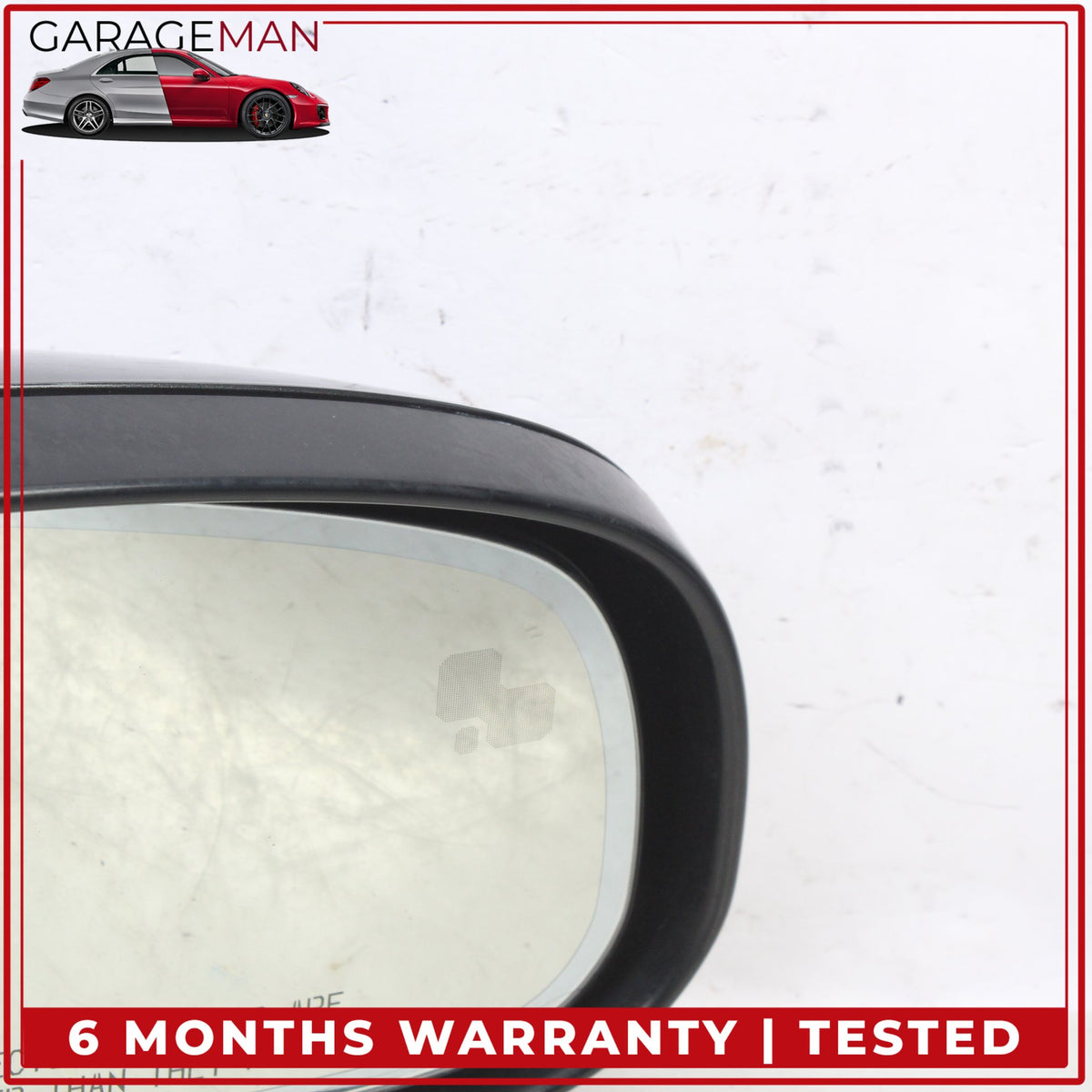 2010-2015 Jaguar XF X250 Front Right Door Rear View Mirror w/ Blind Spot OEM