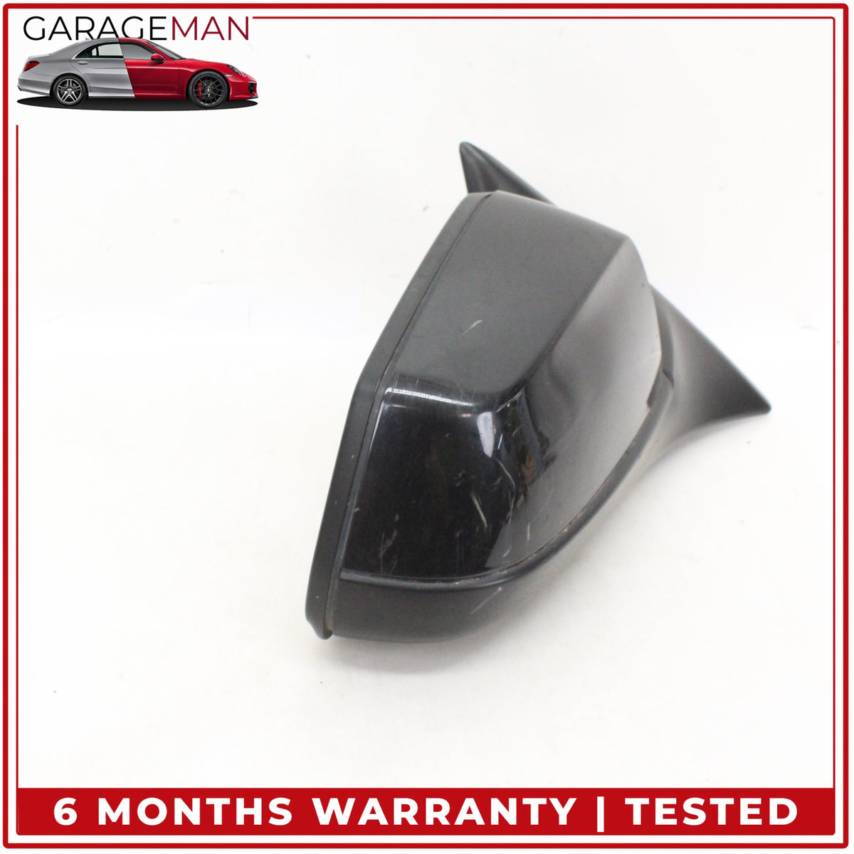 2012-2015 BMW 650i Front Right Passenger Side Door Rear View Mirror Black OEM