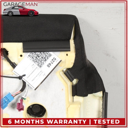 2014-2017 Mercedes W222 S550e Front Left Lower Bottom Seat Cushion Black OEM