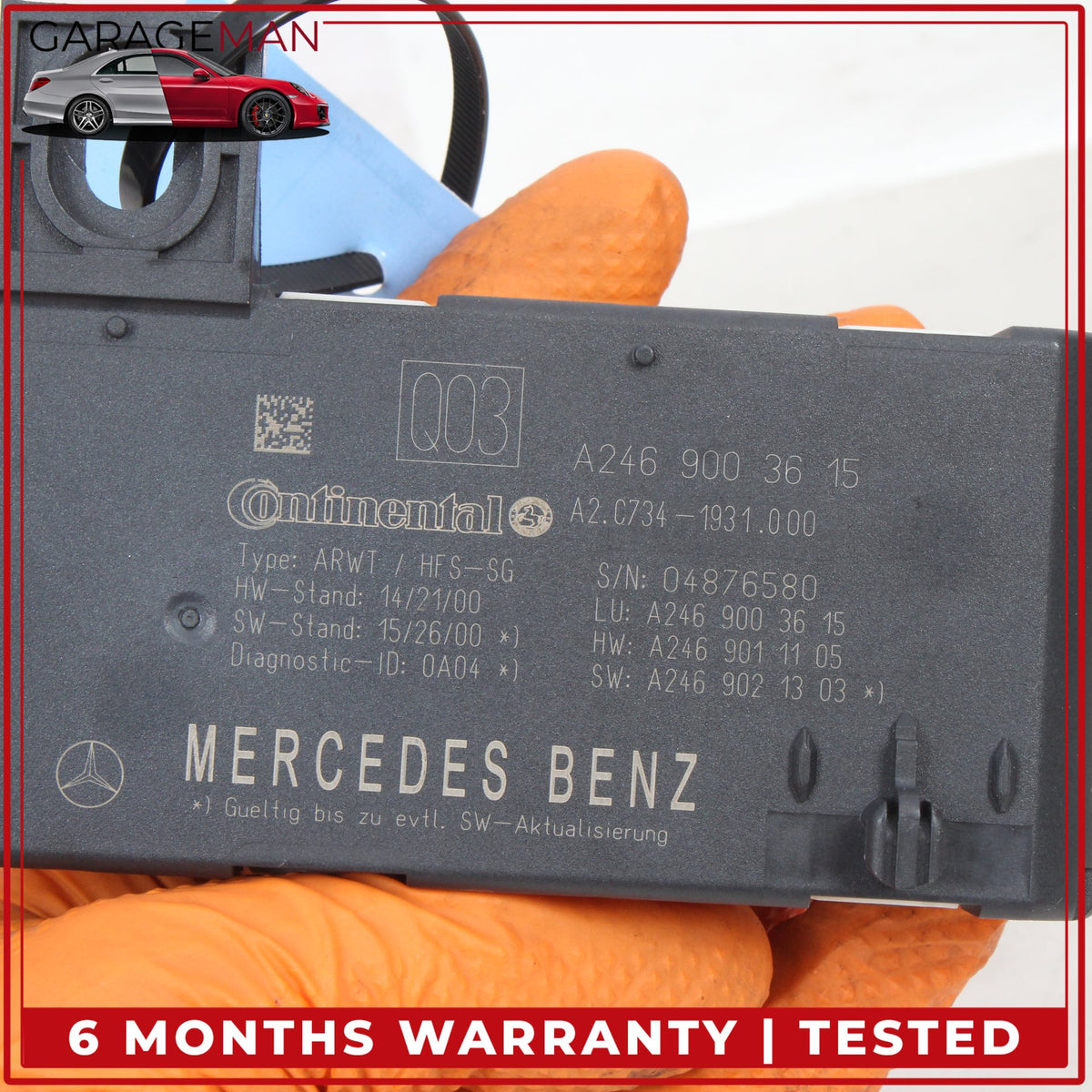 2015-2020 Mercedes X156 GLA250 Rear Trunk Tailgate Control Module 2469003615 OEM