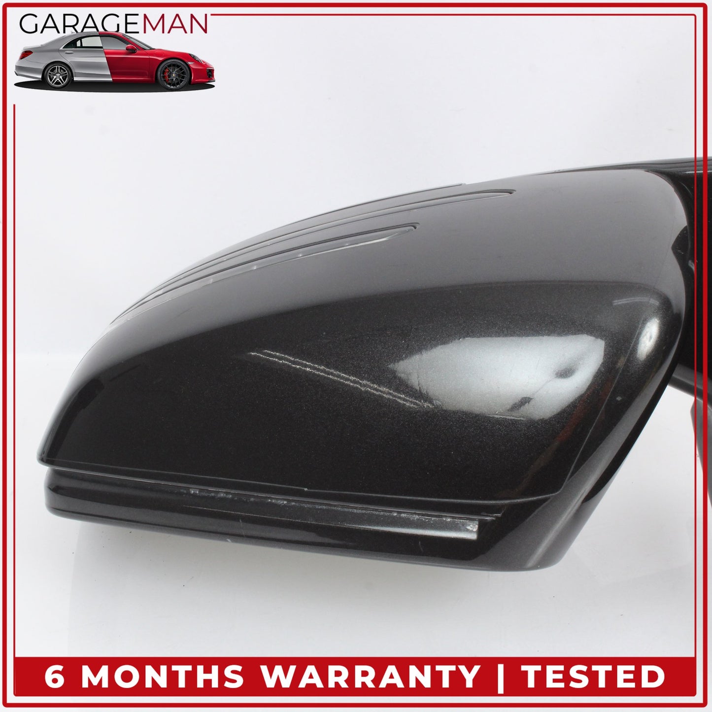 2007-2014 Mercedes-Benz CL550 W216 Coupe Front Left Door Rear View Mirror w/ Blind Spot 2168101776 OEM