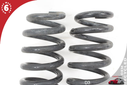 2011-2013 BMW 335is 328i Rear Left and Right Side Coil Spring Set 6767337 OEM