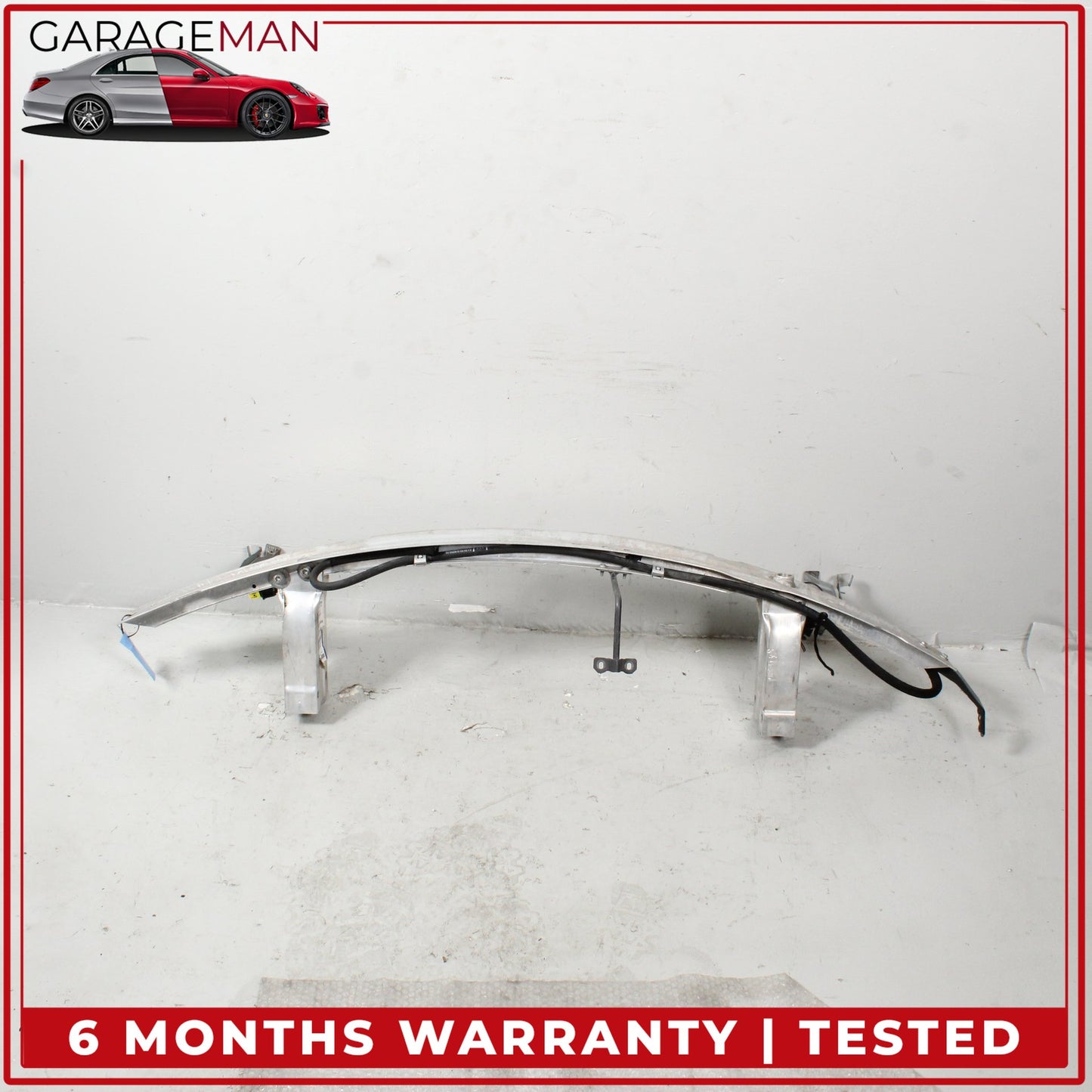 2008-2014 Mercedes W204 C250 Front Bumper Reinforcement Bar w/ Brackets OEM