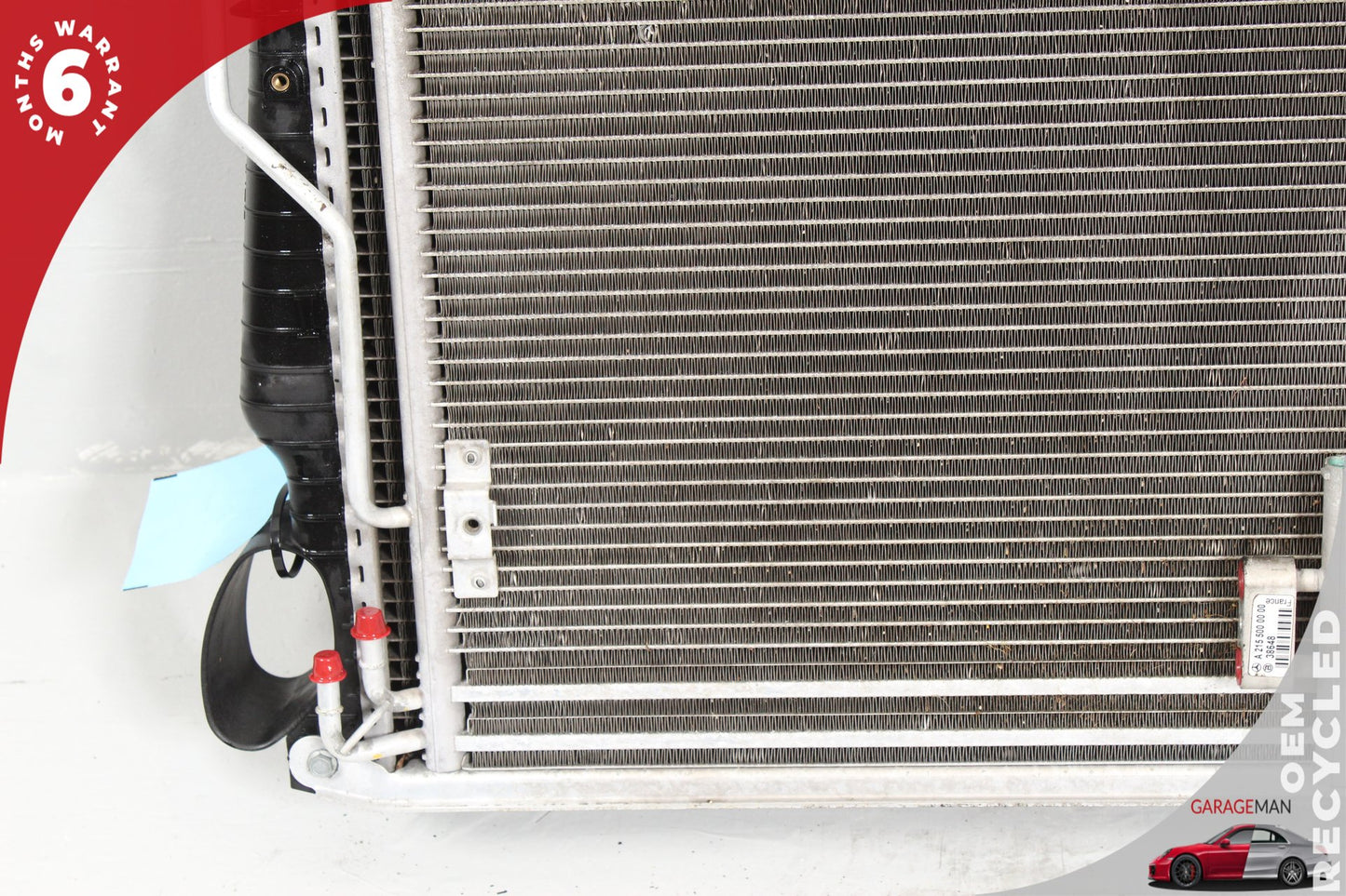 2003-2006 Mercedes R230 SL500 Cooling Radiator A/C Condensor Oil Cooler OEM