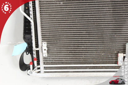 2003-2006 Mercedes R230 SL500 Cooling Radiator A/C Condensor Oil Cooler OEM