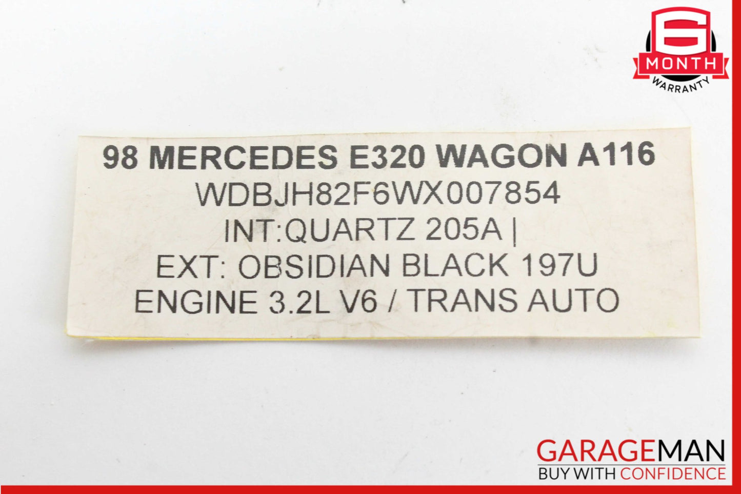 1996-2003 Mercedes W210 E320 Front Right Door Control Module 2088201426