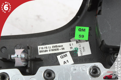 2011-2016 BMW 528i F10 Front Left Side Headlight Control Switch w/ Trim OEM