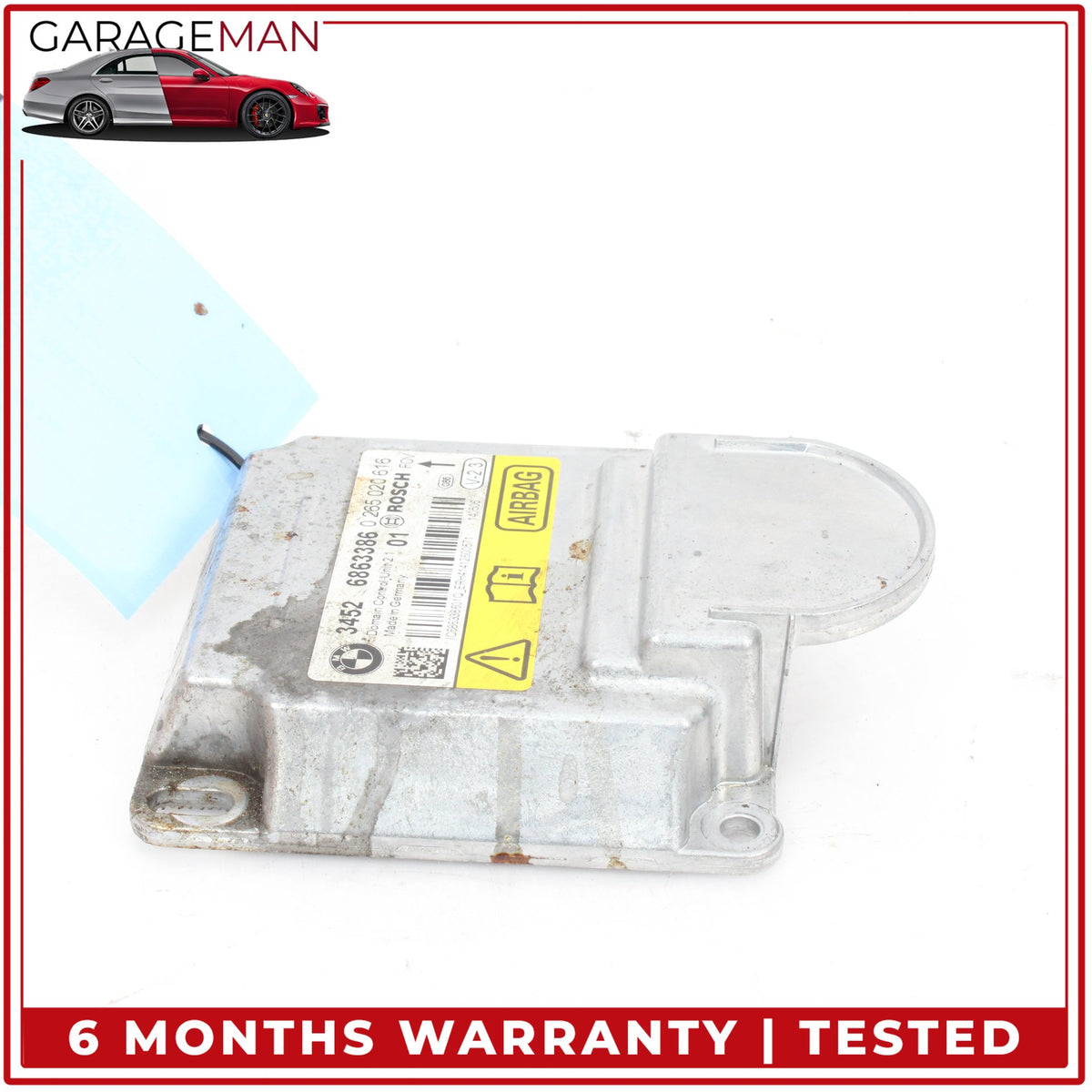 2012-2018 BMW 328i F30 Sedan Airbag Air Bag Sensor Module Bosch 6863386 OEM
