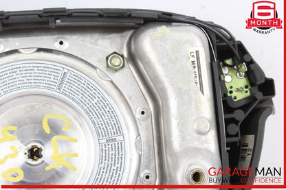 98-99 Mercedes W208 CLK430 CLK320 Driver Steering Wheel Airbag Black OEM