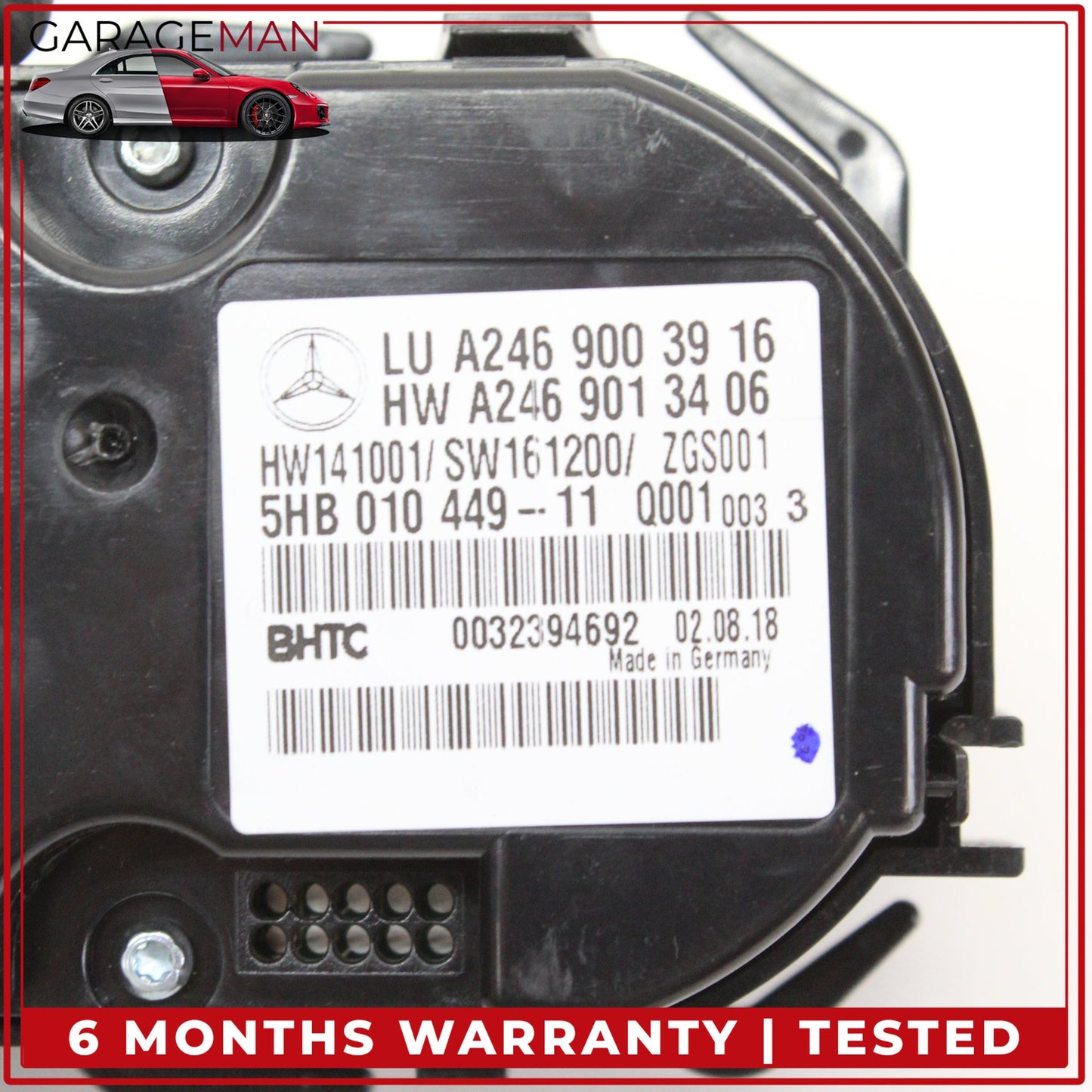 2014-2019 Mercedes-Benz CLA250 W117 Sedan A/C Heater Climate Control Switch 2469013406 OEM