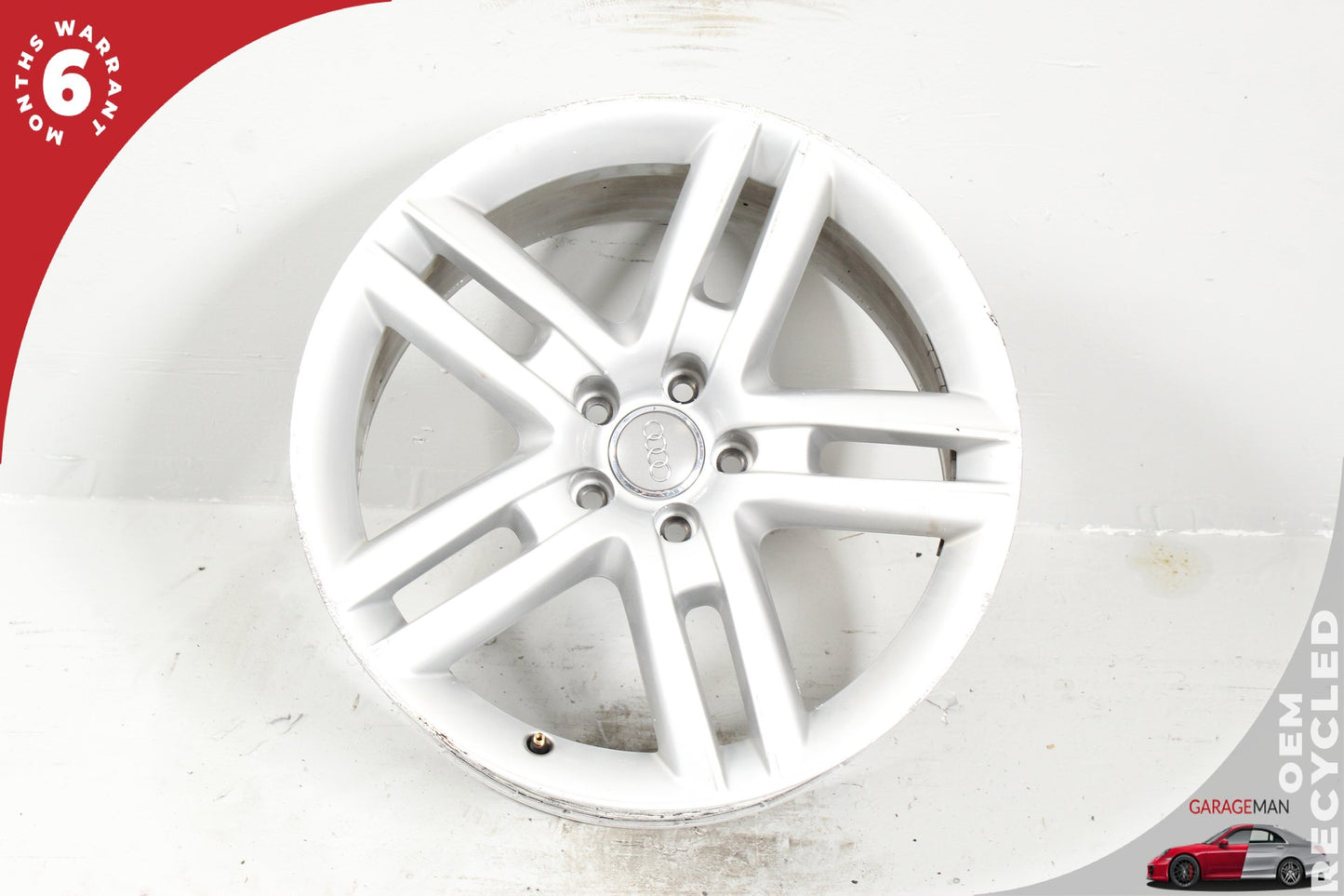 2012-2018 Audi A6 C7 8.5 x 19 19" Wheel Rim Twin 5 Spoke 4G0601025BQ OEM
