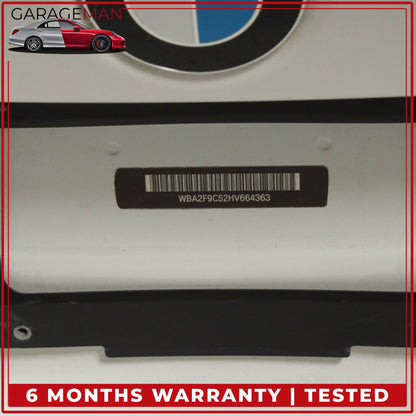 2014-2021 BMW 230i F22 Coupe Rear Trunk Lid Panel Assembly Alpine White OEM
