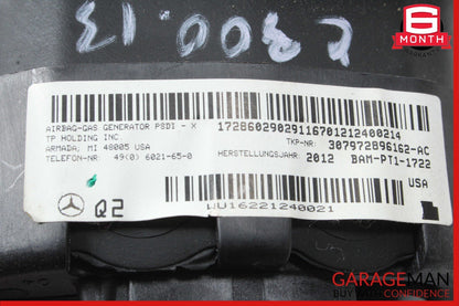 12-17 Mercedes C250 C300 E400 E550 Driver Steering Wheel Airbag Air Bag Black