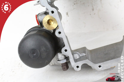 2011-2016 BMW 550i F10 4.4L Upper Engine Motor Oil Pan 7621070