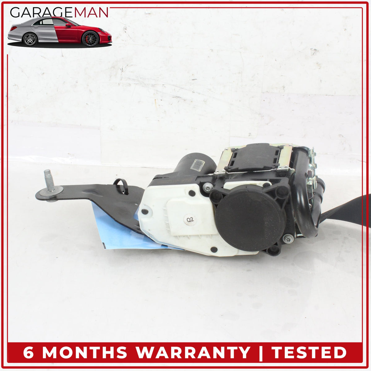 2012-2016 Mercedes W212 E350 Front Left Driver Side Seat Belt 615378800 OEM