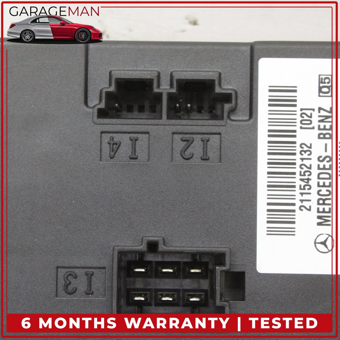 2003-2011 Mercedes-Benz E350 W211 Sedan BCM Body Comfort Control Module Unit 2115452132 OEM