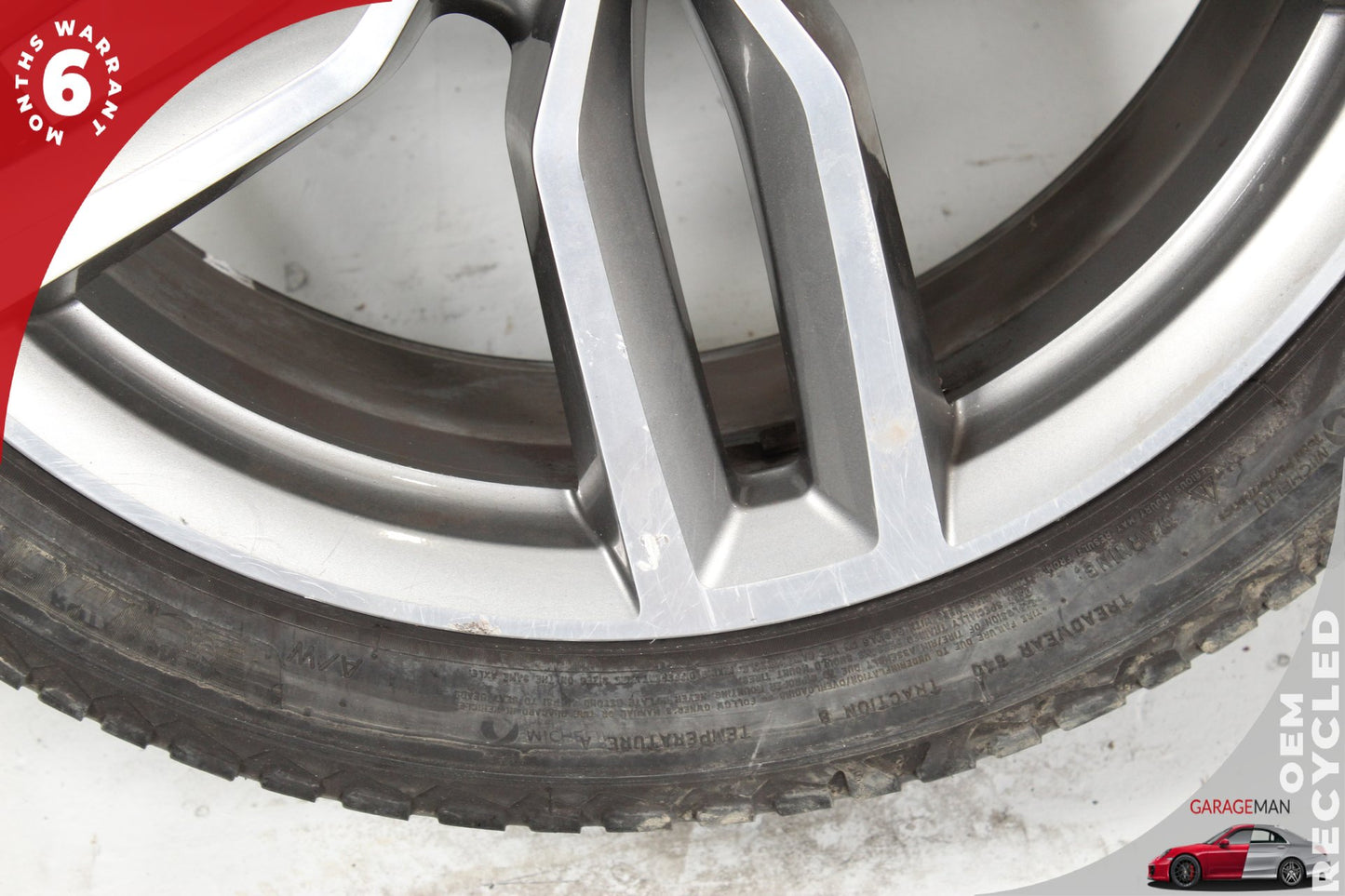 2013-2017 Audi Q5 R21 Wheel Rim w/ Tire 8R0601025AM Genuine
