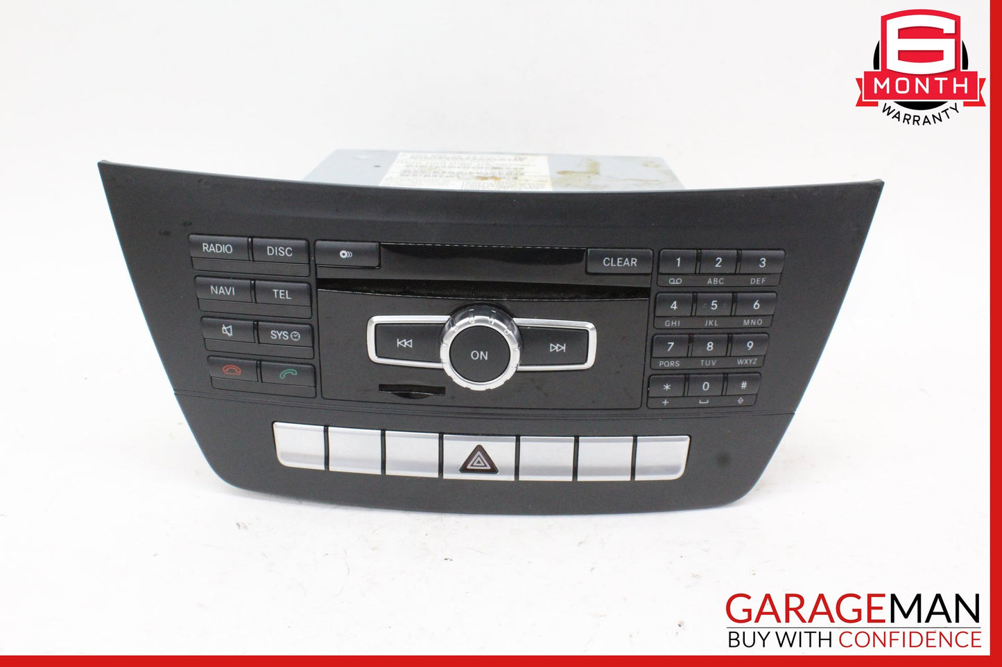 2012-2015 Mercedes W204 C250 Dash Navigation Command Head Unit DVD CD Audio OEM