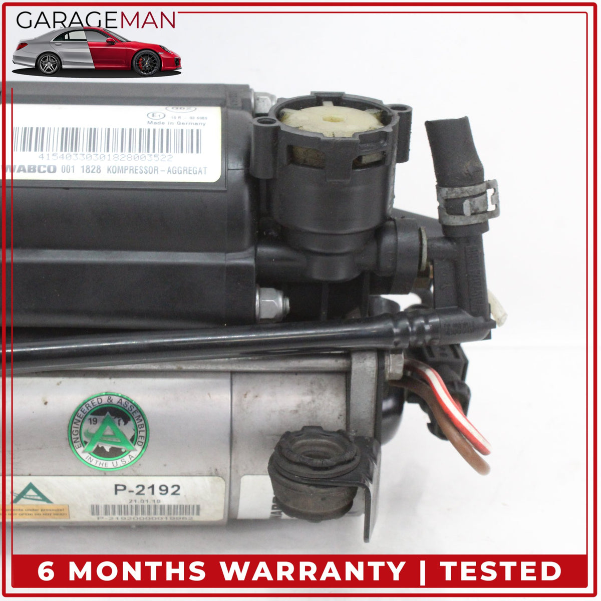 2000-2011 Mercedes W219 CLS550 Airmatic Air Suspension Compressor Pump Arnott