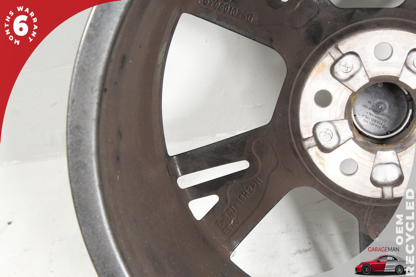 2020-2025 Audi A3 S3 Wheel Rim Twin 5 Spoke 8.0JX18H2 ET46 8Y0601025G OEM