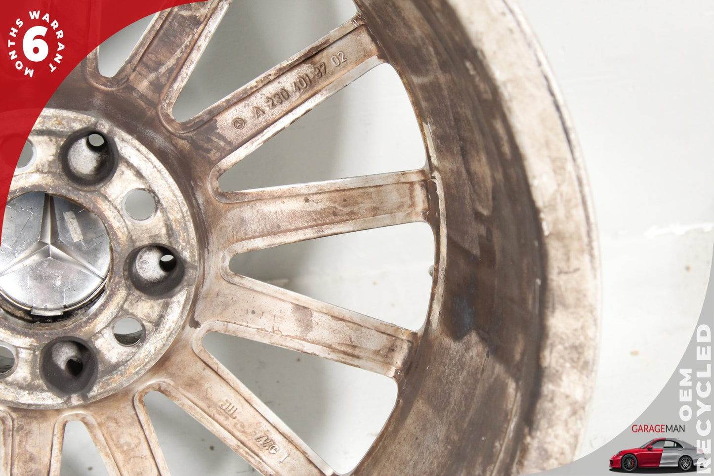 2008-2012 Mercedes R230 SL600 Front Wheel Rim 14 Spoke 8.5JX18H2 ET30 2304013702