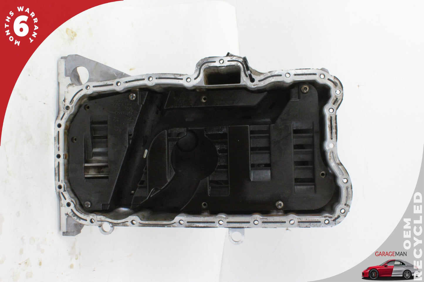 2007-2010 Porsche Cayenne 957 Audi Q7 Lower Engine Oil Pan w/ Oil Level Sensor
