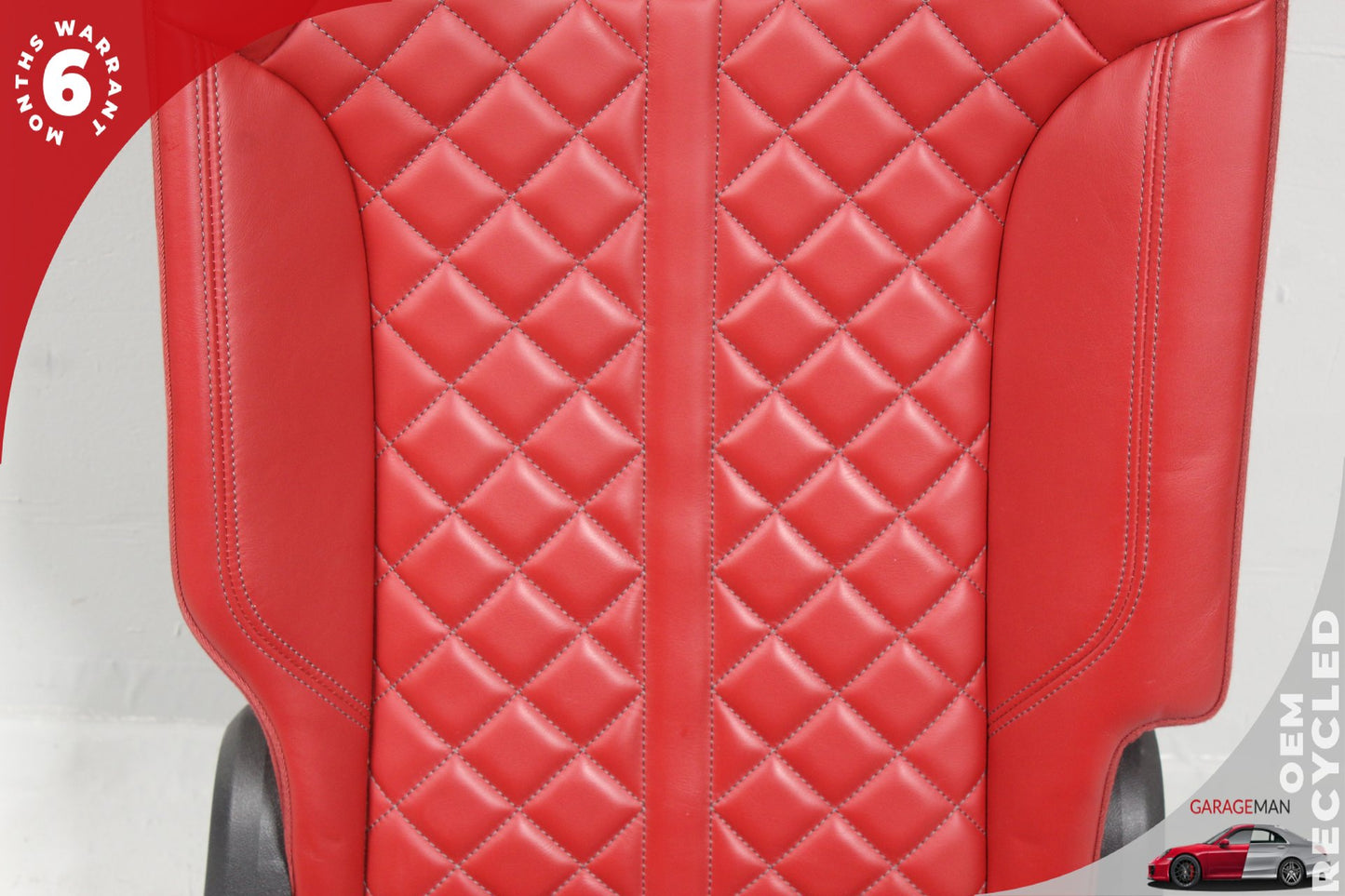 2018-2020 Audi SQ5 SUV Rear Right Passenger Side Complete Seat Assembly Red OEM