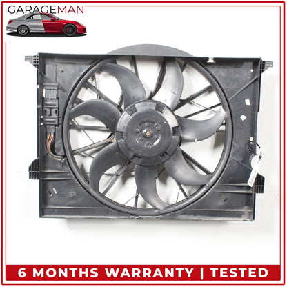 2003-2009 Mercedes-Benz E350 W211 Sedan Engine Radiator Cooling Fan Motor Assembly 3137229007 OEM