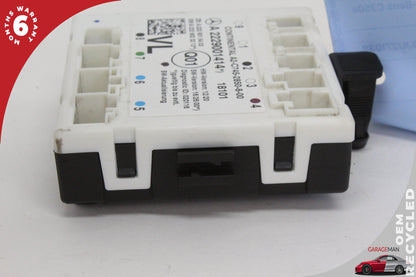 15-18 Mercedes-Benz C350e W205 Sedan Rear Trunk SAM Control Module 2229005914