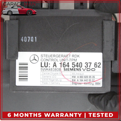 2006-2012 Mercedes X164 GL550 Rear SAM Fuse Box w/ TPMS Control Module OEM