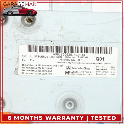 2005-2014 Mercedes W218 CLS63 AMG Communication Interface Module 1729009302 OEM