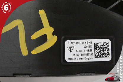 2010-2016 Porsche Panamera 970 Front Left Side Seat Memory Control Switch OEM