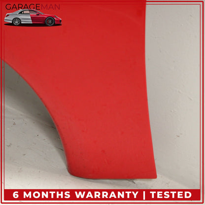 1997-2004 Porsche 911 996 Boxster 986 Front Left Fender Wing Side Panel Red OEM