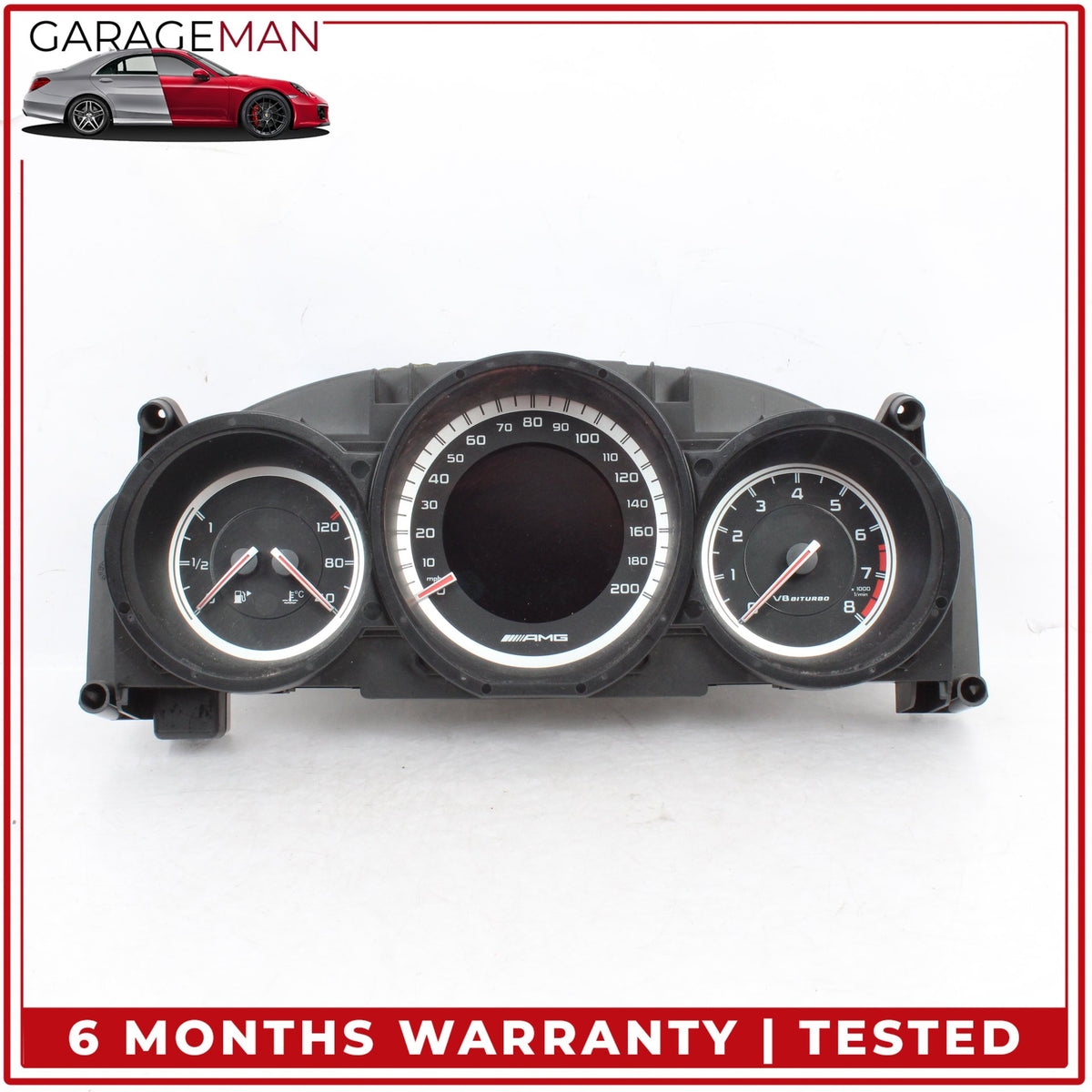 2012-2014 Mercedes W218 CLS63 AMG Speedometer Instrument Cluster 2189006802 OEM