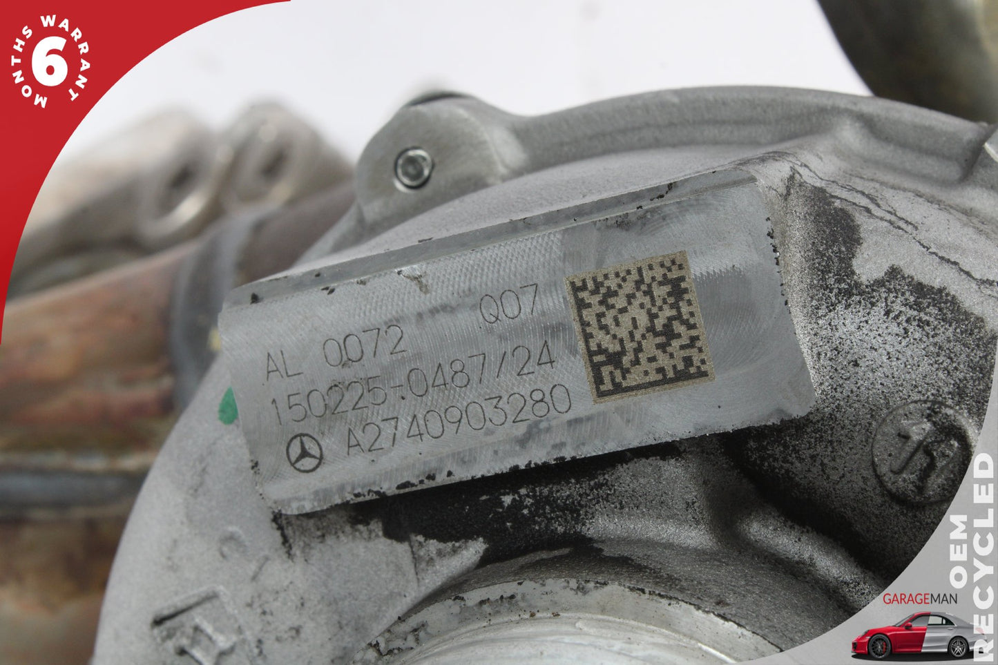 2015-2020 Mercedes W205 C300 E300 M274 Engine Turbocharger 2740903280 OEM