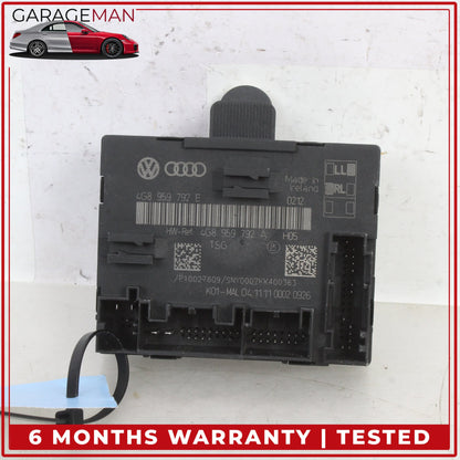 2012-2018 Audi A7 Front Right Side Door Control Module Unit 4G8959792E OEM