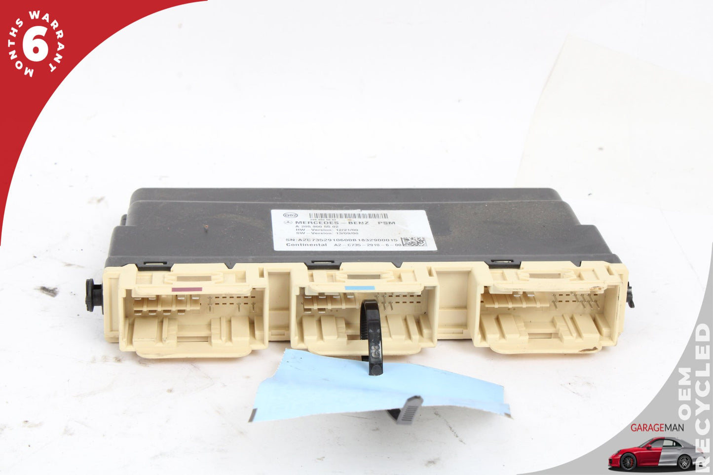 2018 Mercedes-Benz C350e W205 Sedan Front Left or Right Side Seat Control Module 2059005502 Genuine