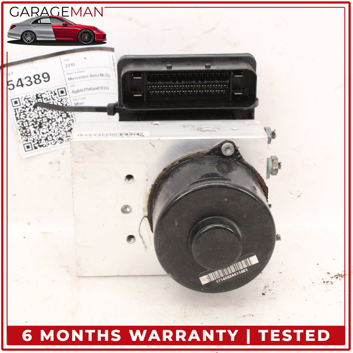 2006-2013 Mercedes W164 ML350 ABS Anti Lock Brake Pump Module 1645458232 OEM